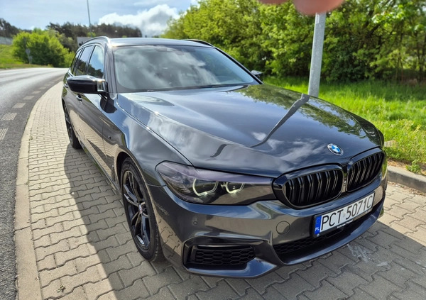 BMW Seria 5 cena 104000 przebieg: 228000, rok produkcji 2017 z Czarnków małe 529